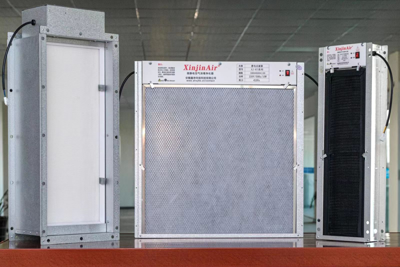 風管式微靜電空氣凈化裝置(圖1)